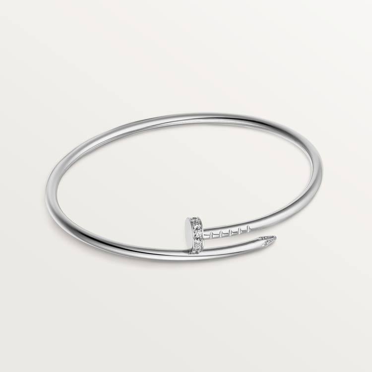 Cartier Juste un Clou bracelet, small model, diamonds - Image 1